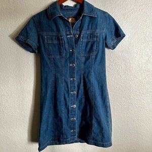 Press de Chamonix Denim Dress